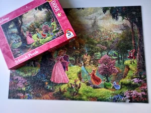 Schmidt Spiele 59474 Thomas Kinkade, Disney, Dornröschen, 1000 Teile Puzzle - Bild 1 von 2