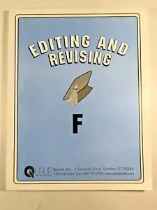 Editing and Revising Level F Queue Publishers 2005 QWK6824 - Foto 1 di 3