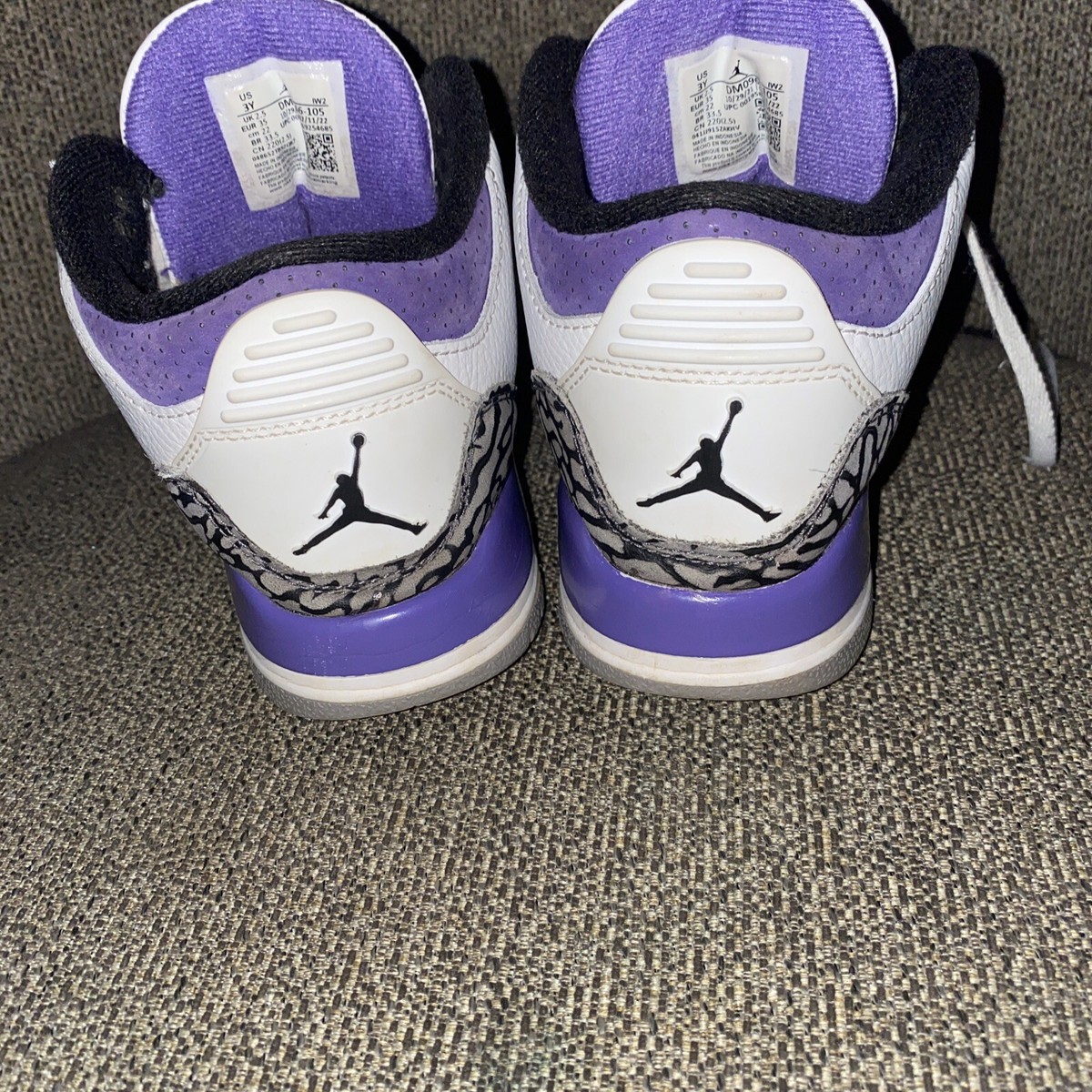 Jordan 3 Retro Court Purple for Sale | Authenticity Jordan 3 Retro Court Purple for Sale | Authenticity