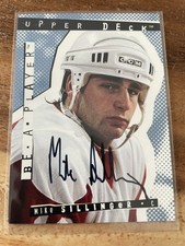 1995 Upper Deck Be A Player Autograph Mike Sillinger (#171)