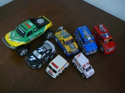 Matchbox Police, Fire, and Construction Vehicles with 2 Ambulances, and Race Car - Image 1 of 4