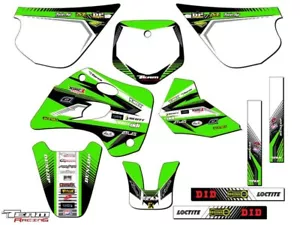 1994-1997 KAWASAKI KX 80 KX80 GRAPHICS KIT DECALS DECO STICKERS MX 1996 1995 - Picture 1 of 4