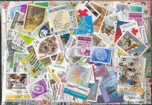 Briefmarken Slowenien 700 verschiedene Marken
