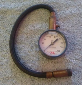 VTG R.H. Meiser Accu Gage Tire Pressure Gauge Made In USA ๐บ๐ธ - Picture 1 of 7