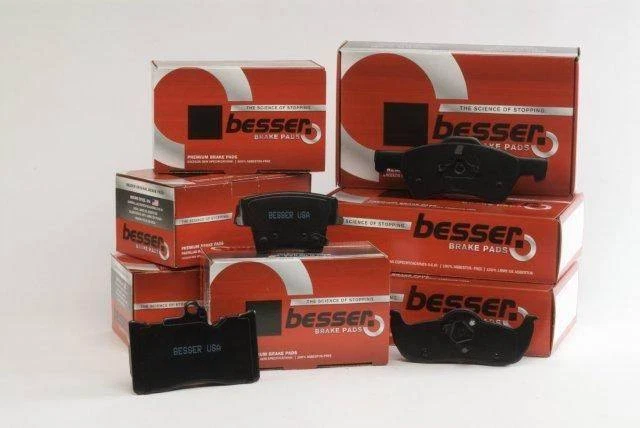 D1040 Besser Premium Rear Disc Brake Pad Set D1040 - Image 1 of 1