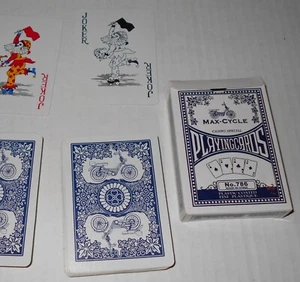 Max Cycle Casino Special Plastic Coated Playing Cards No. 786 - Foto 1 di 10