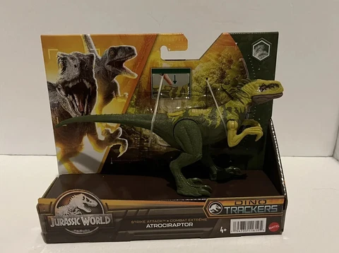 Jurassic World Dino Trackers Strike Attack Atrociraptor Cover
