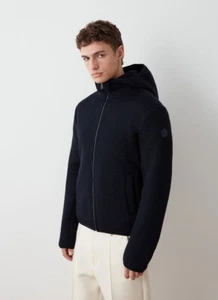 COLMAR I Zip hooded pullover - NAVY I BNWT - SIZE L I RRP £245 - Picture 1 of 9