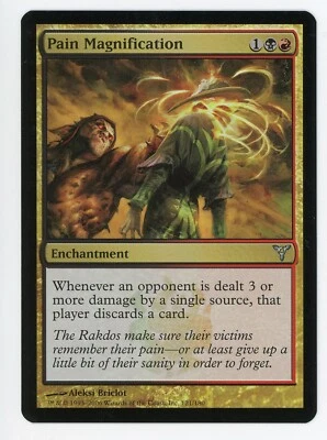 Pain Magnification FOIL Dissension MTG Magic the Gathering - Image 1 of 2