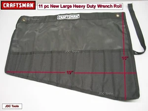 Craftsman Wrench Roll 11 Slot Heavy Duty Combination Carrier Pouch - NEW - Picture 1 of 1