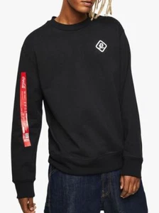 Diesel x Coca Cola Sweatshirt schwarz XL ungetragen 100% ORIGINAL NEU - Bild 1 von 4