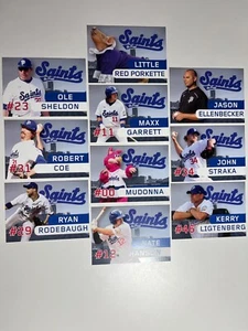 2016 St. Paul Saints Team Set Minnesota Minor League Baseball Cards - Picture 1 of 3