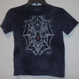 The Mountain Kids Sz Medium Spider Spiderweb 2012 Carl McClellan T Shirt Tye Dye - Picture 1 of 4