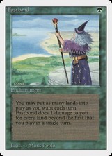 Fastbond Revised HEAVILY PLD Green Rare Reserved List MAGIC MTG CARD ABUGames