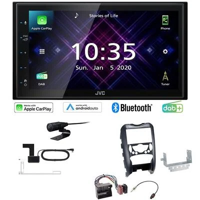 JVC Radio Apple CarPlay Android DAB+ für MINI Cooper und One R56 2006-2014 black - Bild 1 von 4