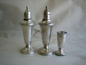 Soporte para palillo de dientes coctelera de sal y pimienta Empire de vidrio ponderado 241 - Imagen 1 de 9