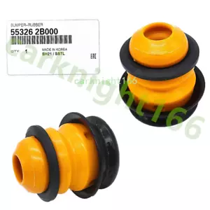 Amortiguador de goma para suspensión trasera 2 piezas nuevo para Santa Fe Sorento 2006-2012 553262B000 - Imagen 1 de 8