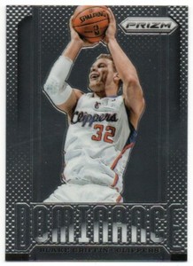 2013-14 Panini Prizm Dominance 11 Blake Griffin Los Angeles Clippers