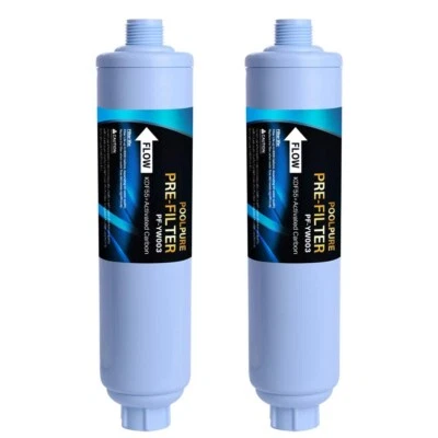 POOLPURE Garden Hose End Pre Filter for Pool, Hot Tub, Spa, Reduces Chlorine, 2P - Image 1 of 4