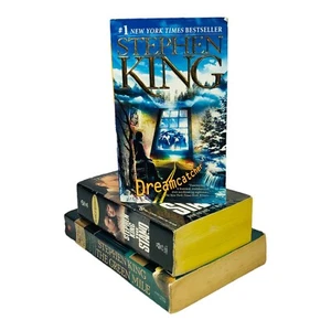 Lot of 3 Stephen King Paperback Novels The Stand Dreamcatcher The Green Mile - Picture 1 of 17