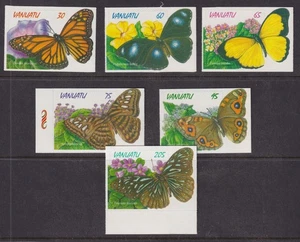 VAN48M) Vanuatu 1998 Butterflies P&S set of 6. MUH. - Picture 1 of 1