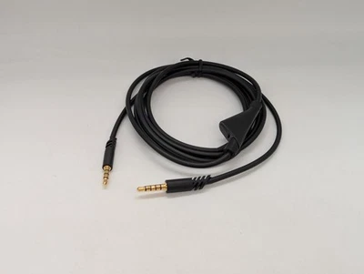 3.5mm audio cable for Astro A40 A30 A10 Gen 2 1 headset + mute button TRRS TRRRS - Image 1 of 4