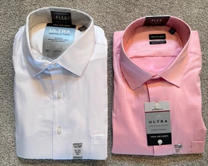 Van Heusen Paket Hemd Herren 2XL 18,5 34/35 NEU LS Reg Fit Ultra Faltenfrei - Bild 1 von 4