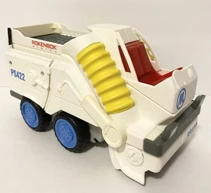 Carrello elevatore radiocomandato vintage Rokenbok System veicolo spazzatrice testato funziona - Foto 1 di 6