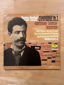 MAHLER Symphony No.2 Resurrection Rafael KUBELIK DG 2726 062 Stereo 2x LP Set NM - Picture 1 of 6