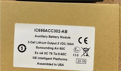 New In Box GE IC695ACC302  Fanuc PLC Auxiliary Module IC695ACC302 - Image 1 of 4