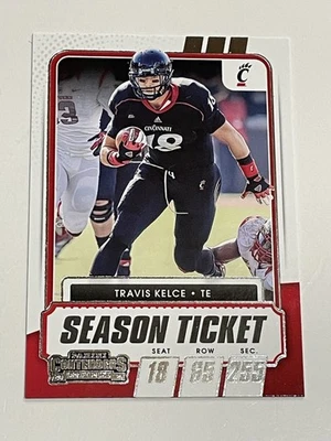 2021 Panini Contenders Draft Football #28 - Travis Kelce - Cincinnati Bearcats - Image 1 of 2