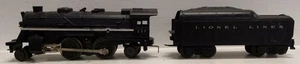 Lionel 237 Vintage O 2-4-2 Kunststoff Scout Dampflok mit Lionel LinesTender - Bild 1 von 6