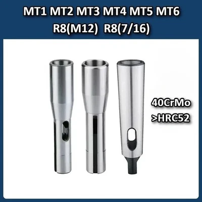 Morse конус сверла рукав MT1 MT2 MT3 MT4 MT5 MT6 R8 арбор уменьшение хвостовик инструмент - Изображение 1 из 4