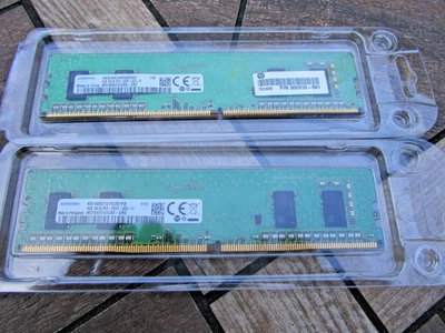 Samsung DDR 4-2400 4gb x2   unregistered - Image 1 of 2