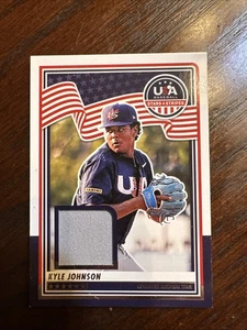 2025 STARS & STRIPES KYLE JOHNSON ROOKIE Relic USA National Team - Picture 1 of 2