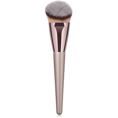 VVS 1pcs Professional Makeup Brush Set, Premium Synthetic Foundation Gold  - Image 1 of 4