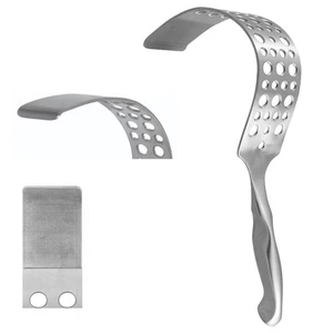 Thorlakson Retractor Abdominal, Hoja Curvada Fenestrada 40mm x 170mm, 34cm - Imagen 1 de 1
