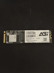 NVMe SSD 512GB  AGI PCle Gen3 x4 - Bild 1 von 1