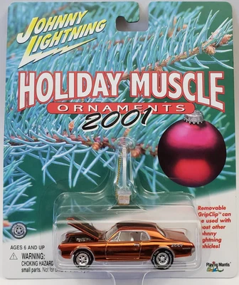 Johnny Lightning 1967 Mercury Cougar Holiday Muscle Ornaments 2001 1:64 - Image 1 of 4