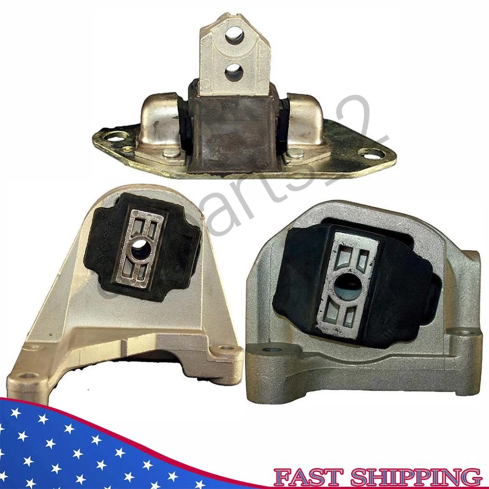 Motor superior delantero derecho y trasero y montaje de transmisión 3 piezas 2001-2004 para Volvo S60 2,3 L Foto 1 de 4