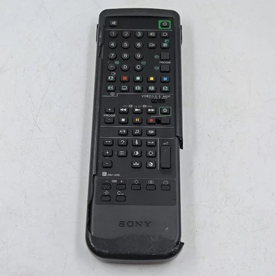 Sony RM-816 Remote Control - Working, Signs of Use, Damaged Cover - Image 1 of 4