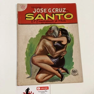 1968 SANTO EL ENMASCARADO DE PLATA EPISODIO #396 EDICIONES JOSE G CRUZ FUMETTO JGC - Foto 1 di 6