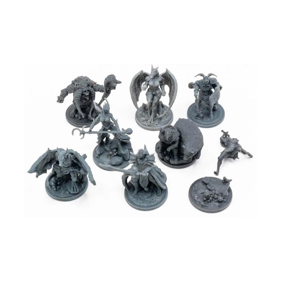 Cool Tokens Cave Boardgame Upgrades Loose Minis Mage Knight Heroes #1 NM - Image 1 of 1