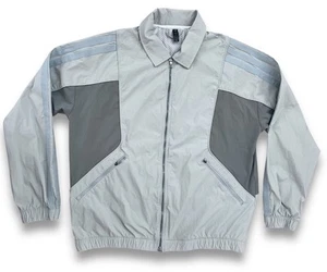 Adidas JF4862 Beyond Full-Zip Jacket Light & Dark Grey Men’s Medium Excellent - Picture 1 of 13