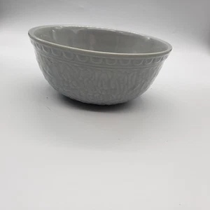 Vintage MCM Haeger Pottery Bowl Gray 7 5/8" - Picture 1 of 3