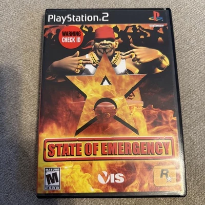 State Of Emergency Playstation 2 PS2 - CIB Completo - Probado Buen Estado Foto 1 de 4