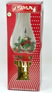 Vintage NOMA elektrische Weihnachtslampe flackernde Flamme Laterne Fensterlicht - Bild 1 von 4
