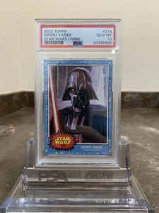 Topps Star Wars Living Set Darth Vader Rebels PSA 10 Gem Mint 2022 - Picture 1 of 2