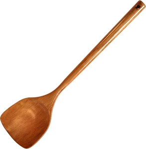 Wooden Spatula. Long Handle Spatula for Cooking.Handmade for Kitchen Cookware - Picture 1 of 12
