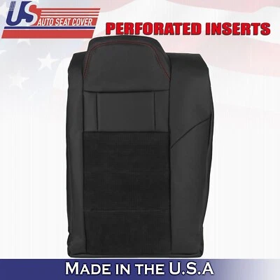 2006 до 2010 для Dodge Charger RT 2-й ряд драйвер верхний Perf кожаный чехол на сиденье черный - Изображение 1 из 4